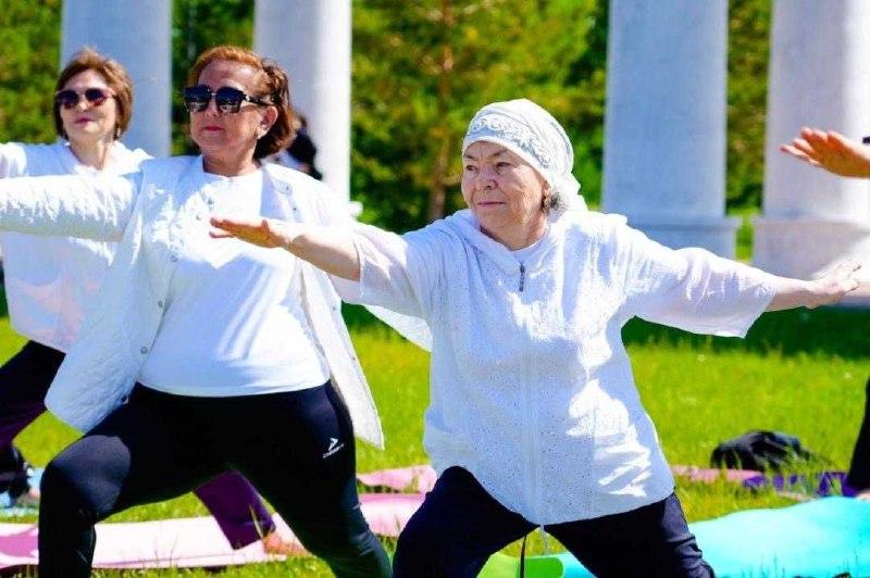 Казахстанским пенсионерам некогда скучать Пенсионерки