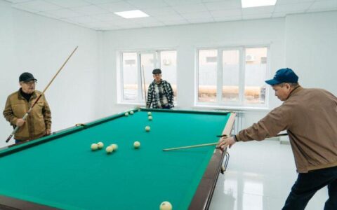 Игра в бильярд