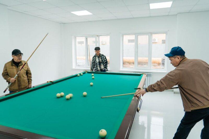 Игра в бильярд