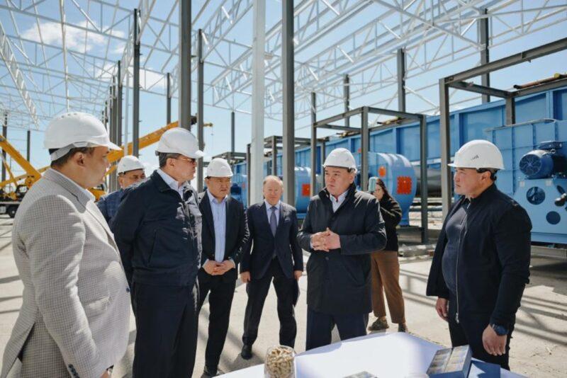В Кызылжарском районе запустят завод по переработке люцерны 1 Строительство