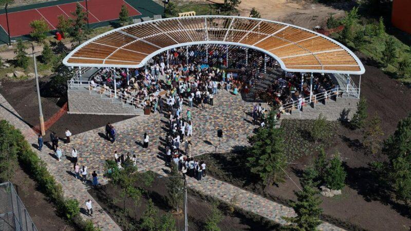 Экологичное пространство для отдыха открыли в Щучинске