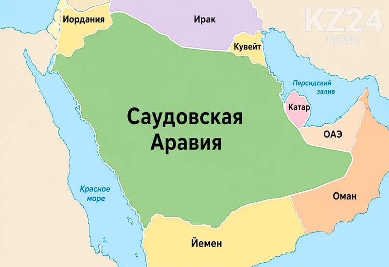 Саудовская Аравия и страны соседи
