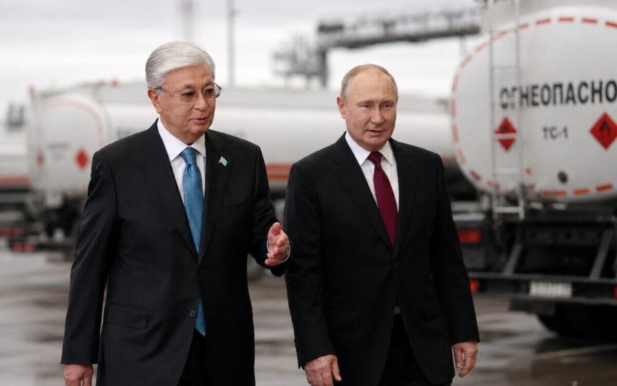 Токаев и Путин
