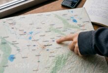 Старинная карта Казахстана под лупой — топонимы на -кент и -тау