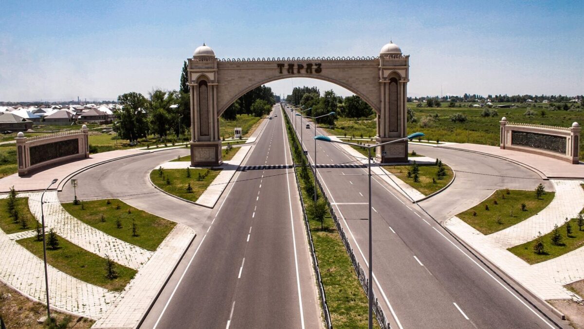 Дорога в Тараз