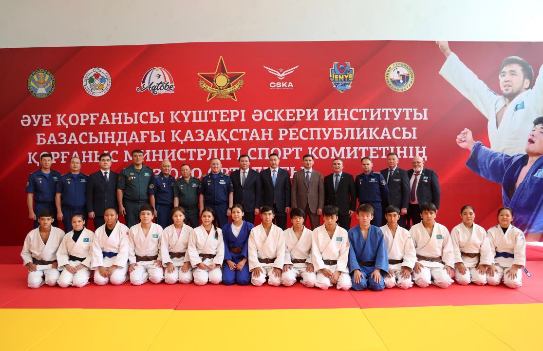 В Актобе открылся первый Центр дзюдо Минобороны 1 Участники открытия