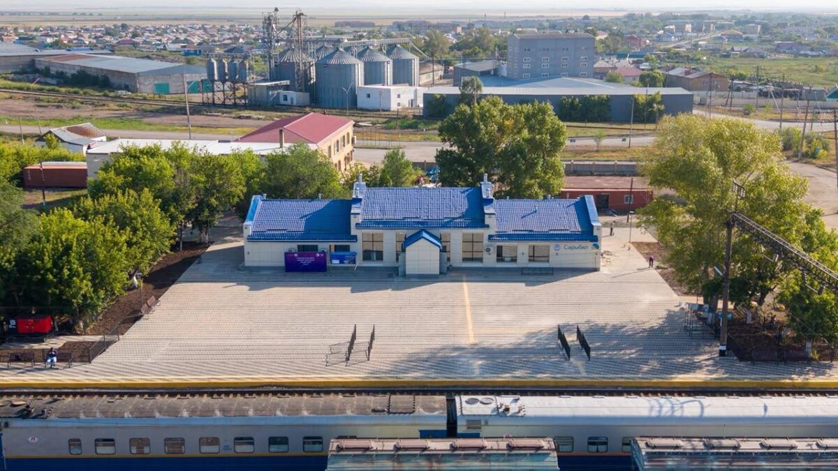 В Карагандинской области обновили вокзал Сарыбель после масштабной реконструкции