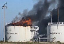 На месторождении в Мангистау произошло возгорание при очистке резервуара