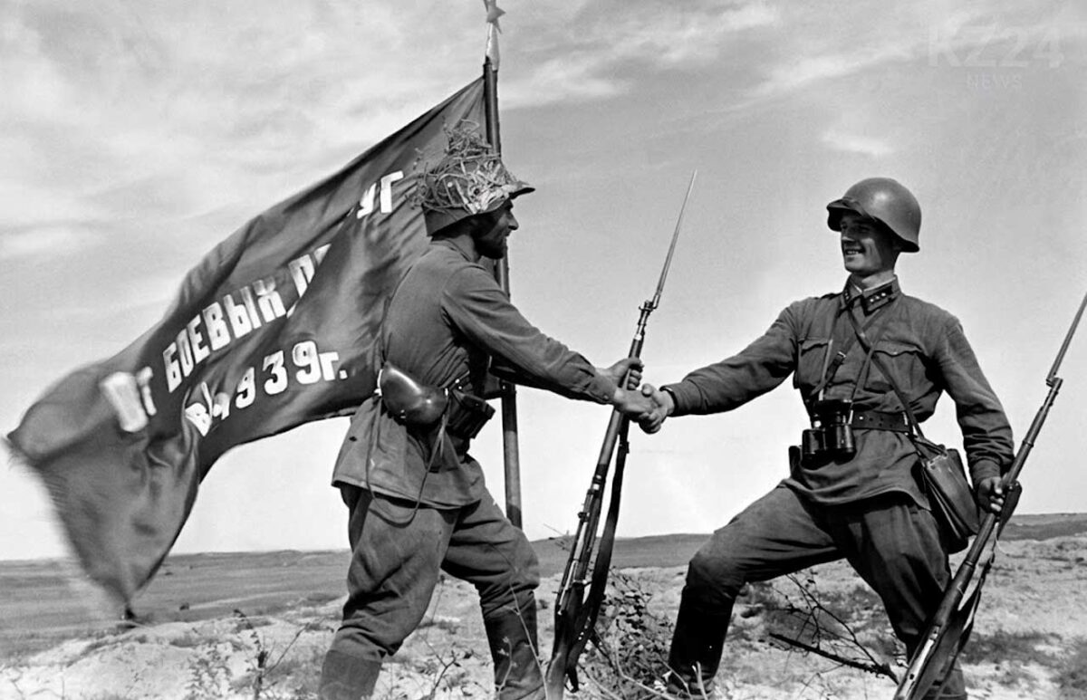 Победа советско-монгольских войск на Халхин-Голе