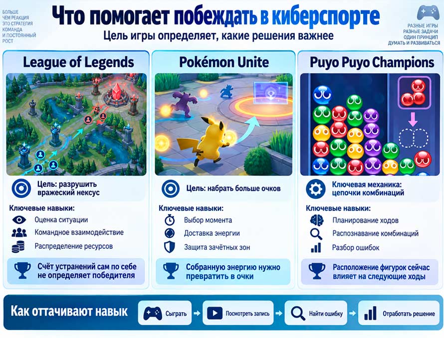 Почему за компьютерные игры дают спортивные медали: как устроен киберспорт на Азиаде 4 Что помогает побеждать в киберспорте