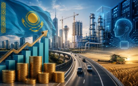 WEF назвал экономику главным источником рисков для Казахстана 5 Сгенерировано ИИ