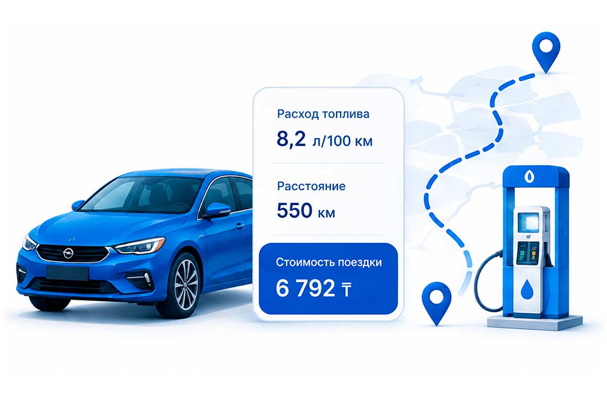 Калькулятор расхода топлива