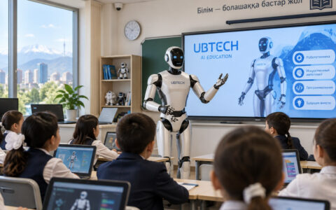 В Алматы запустят завод роботов UBTECH: NERO заявила о $440 млн инвестиций 6 Робот в школе Алматы
