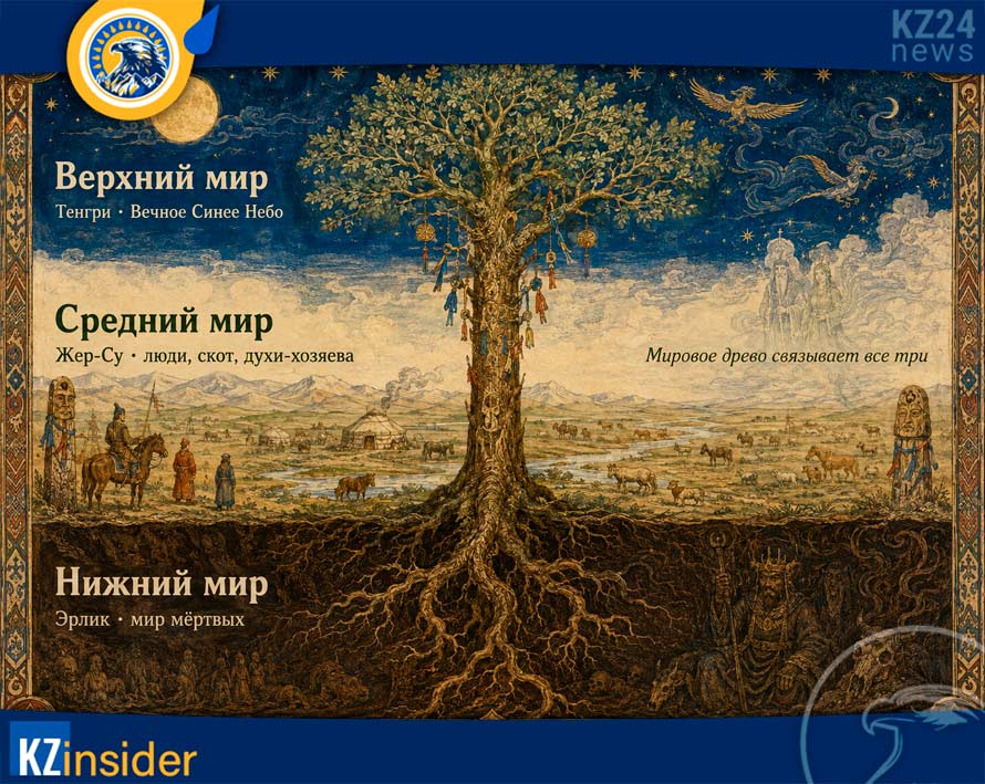 Схема мироздания в тенгрианстве