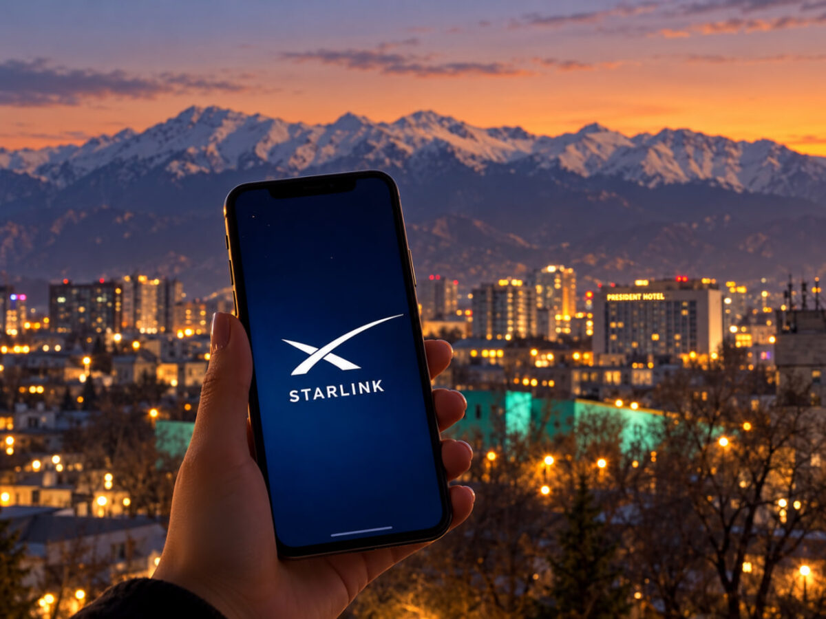 Без тарелки и терминала: как подключить смартфон к Starlink Mobile в Казахстане 1 Старлинк в Алматы