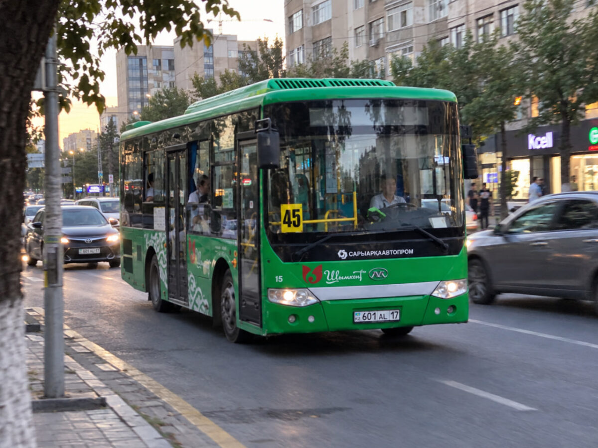 Автобус в Шымкенте