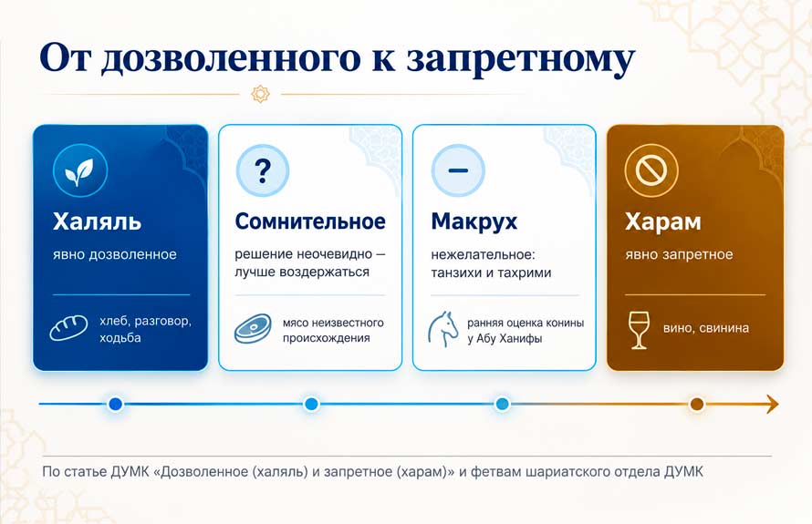Халяль и харам: суть халяля и что нельзя мусульманину 4 Харам