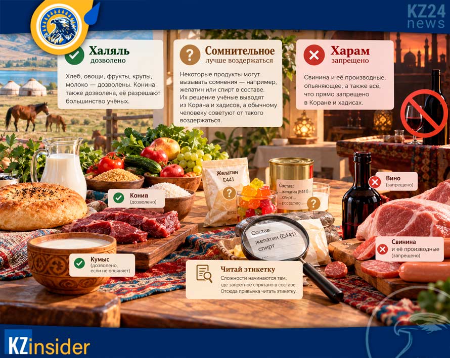 Халяль и харам: суть халяля и что нельзя мусульманину 3 Какие продукты халяль, а какие нет