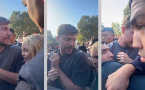 Толпа окружила MrBeast в Самарканде — полиции пришлось помогать блогеру выбраться 1 Мистер Бист в Самарканде, Узбекистан