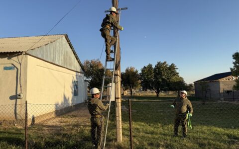 В Шалкии подключили первые дома по проекту интернета для 1 123 сёл